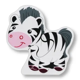 QUEBRA-CABEÇA VERTICAL BABY: ZEBRA - Simque (Ref 732)