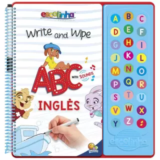 Write and wipe: ABC with sounds.