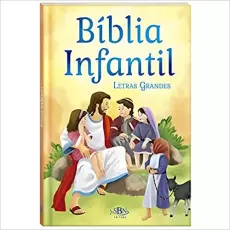 Bíblia infantil : Capa almofadada ( Letras grandes)