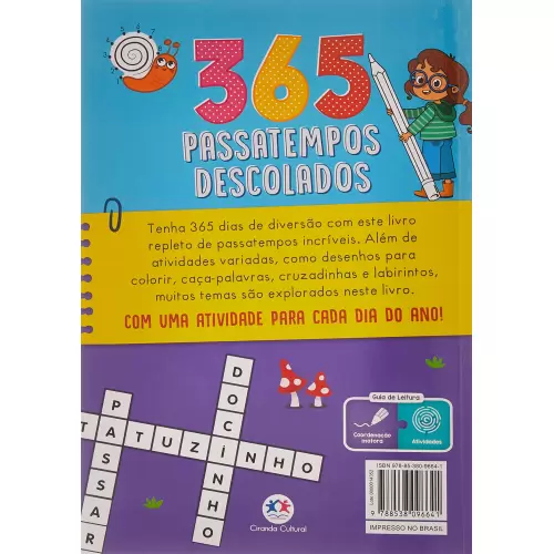365 ATIVIDADES E DESENHOS PARA COLORIR - INGLÊS - ON LINE - Raul Livros