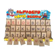 ALFABETO MÓVEL DEGRAU FORMA - Simque (Ref 428)