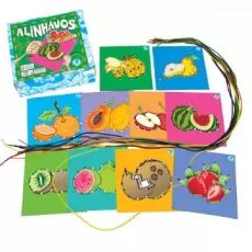 ALINHAVOS DE FRUTAS C/ 10 PLACAS - Simque (Ref 722)