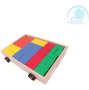 BLOCOS COLORIDOS C/ 32 PEÇAS - Simque (Ref 308) BLOCOS COLORIDOS C/ 32 PEÇAS - Simque (Ref 308)