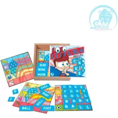 LOTO LEITURA INGLÊS COM 156 PEÇAS - Simque (Ref 468) LOTO LEITURA INGLÊS COM 156 PEÇAS - Simque (Ref 468)