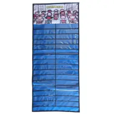 PAINEL CHAMADINHA AZUL ROYAL - 32 NOMES