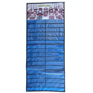 PAINEL CHAMADINHA AZUL ROYAL - 32 NOMES