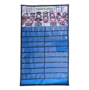 PAINEL CHAMADINHA AZUL ROYAL - 20 NOMES