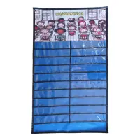 PAINEL CHAMADINHA AZUL ROYAL - 20 NOMES