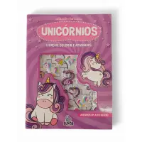 Livro de Colorir e Atividades: Unicórnios Livro de Colorir e Atividades: Unicórnios