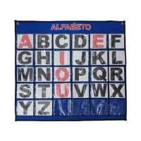 PAINEL EDUCATIVO ALFABETO 