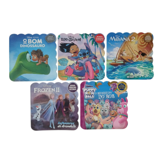 Coleção 5 Títulos:  Minhas Primeiras Histórias Disney 1 