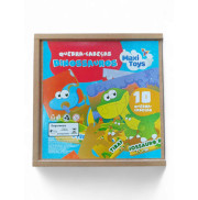Quebra-Cabeça Dinossauros: Maxi Toys Quebra-Cabeça Dinossauros: Maxi Toys