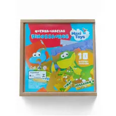 Quebra-Cabeça Dinossauros: Maxi Toys 
