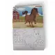 Copie e Pinte Animais: Cavalo e Galo