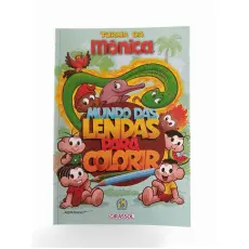 Mundo das Lendas Para Colorir - Turma Da Monica Mundo das Lendas Para Colorir - Turma Da Monica