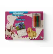 Copie e Pinte Animais: Vaquinha e Ovelha 