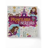 Colorir Princesas e Sereias 