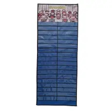 PAINEL CHAMADINHA AZUL ROYAL - 36 NOMES
