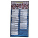 PAINEL CHAMADINHA AZUL ROYAL - 26 NOMES PAINEL CHAMADINHA AZUL ROYAL - 26 NOMES
