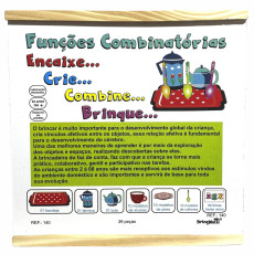Funções Combinatórias - BrinqMutti (Ref: 140) Funções Combinatórias - BrinqMutti (Ref: 140)