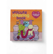 Mycute Coloring Book - Amigos do Coração Mycute Coloring Book - Amigos do Coração