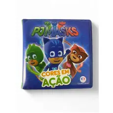 Livro de Banho: PjMasks - Cores em Ação