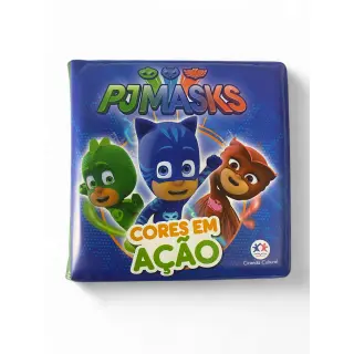Livro de Banho: PjMasks - Cores em Ação