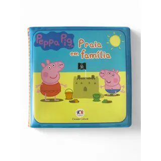 Livro de Banho: Peppa Pig - Praia em Família 