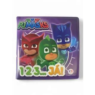 Livro de Banho: PjMasks - 123... Já!