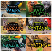 Coleção Biomas do Brasil - 6 titulos Coleção Biomas do Brasil - 6 titulos