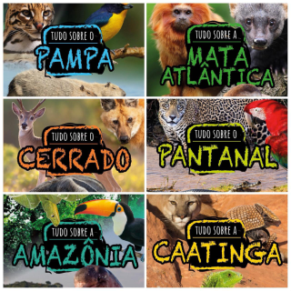 Coleção Biomas do Brasil - 6 titulos Coleção Biomas do Brasil - 6 titulos