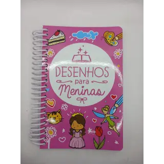 LIVRO INFANTIL  DESENHOS PARA MENINAS LIVRO DE PINTURA