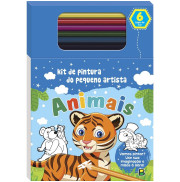 Kit Pintura Pequeno Artista - Animais Kit Pintura Pequeno Artista - Animais