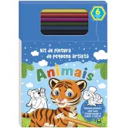 Kit Pintura Pequeno Artista - Animais Kit Pintura Pequeno Artista - Animais