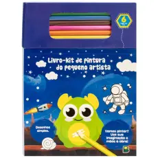 Kit Pintura Pequeno Artista - Azul