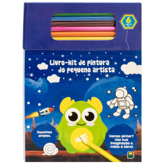 Kit Pintura Pequeno Artista - Azul Kit Pintura Pequeno Artista - Azul