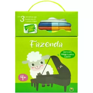 Kit Mágico para Colorir - Fazenda