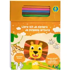 Kit Pintura Pequeno Artista - Laranja