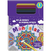 Kit Pintura Pequeno Artista - Mandalas Kit Pintura Pequeno Artista - Mandalas