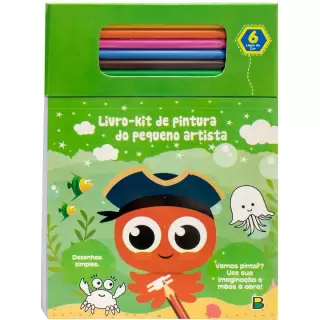 Kit Pintura Pequeno Artista - Verde 