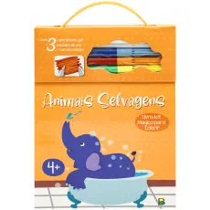 Kit Mágico para Colorir - Animais Selvagens