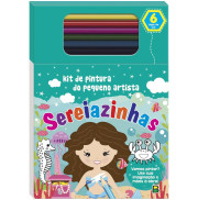 Kit Pintura Pequeno Artista - Sereiazinhas
