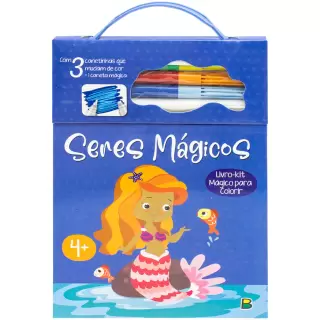 Kit Mágico para Colorir - Seres Mágicos 