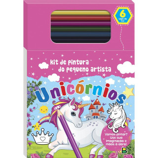 Kit Pintura Pequeno Artista - Unicórnio Kit Pintura Pequeno Artista - Unicórnio