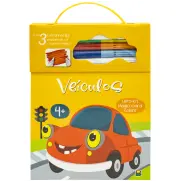Kit Mágico para Colorir - Veículos Kit Mágico para Colorir - Veículos