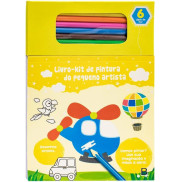 Kit Pintura Pequeno Artista - Amarelo Kit Pintura Pequeno Artista - Amarelo