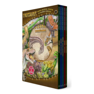 Box Dinossauros - Minha Incrível Viagem ao Mundo Perdido Box Dinossauros - Minha Incrível Viagem ao Mundo Perdido