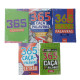 Kit com 5 caça-palavras diversos com letras grandes Kit com 5 caça-palavras diversos com letras grandes