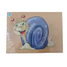 Quebra-cabeça Liso - Caracol (Ref: 163) Quebra-cabeça Liso - Caracol (Ref: 163)