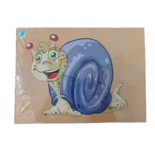Quebra-cabeça Liso - Caracol (Ref: 163)